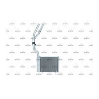 NRF 54364 WäRmetauscher Heizung HeizungsküHler Innenraumheizung Fahrzeugheizung