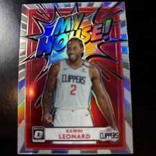 2020-21 Optic Kawhi Leonard My House Silver Holo Prizm  #19 Los Angeles Clippers