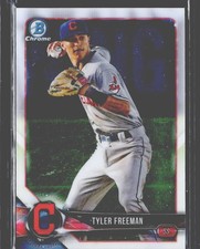 2018 Bowman Chrome #BCP172 Tyler Freeman Prospects