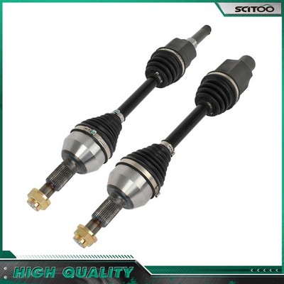 Pair For 2010-2016 GMC Terrain Chevrolet Equinox 2.4L CV Axle Assembly Front