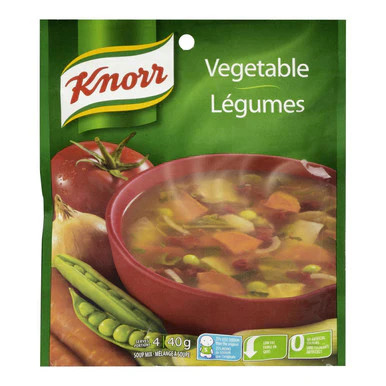 Knorr Vegetable Soup 6ct x 40g/pack