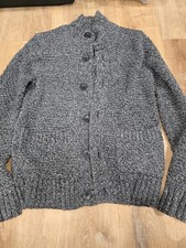 GIORDANO Mens M Cardigan Sweater Grey Melange...