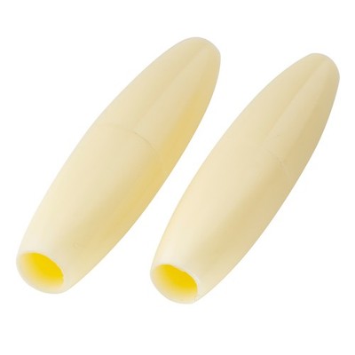 Musiclily pro 2Pcs Creme Zoll kunstoff Tremolo Spitze für us Strat Gitarre