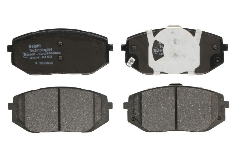 Für DELPHI HAMULCE LP3741 BRAKE PADS FRONT - Bild 5