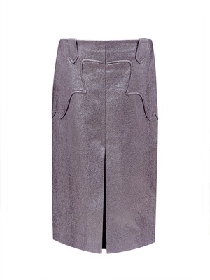 Tom Ford Lurex Rock Kunstleder Lila