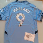 Erling Haaland Signed Autographed Manchester City Soccer Jersey with COA
