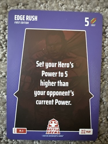 Bo Jackson Battle Arena Alpha Update PL-3 SSP!