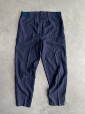 Vintage 80-90s Workwear French Chore Balloon Paris Pants Trousers Blue Mens Sz36