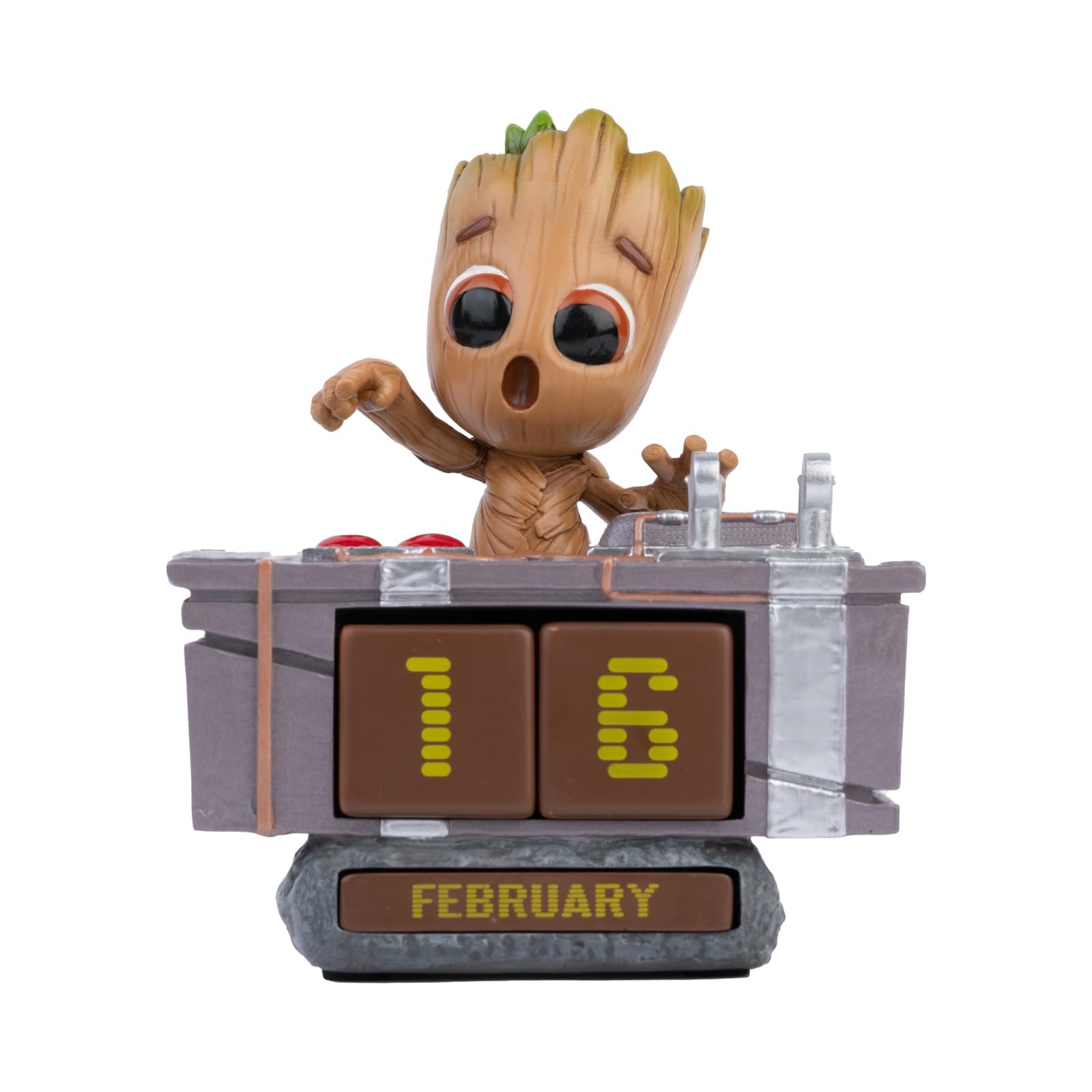 Группа Эрика Эвигера создала календарь Marvel Groot Figur Death Button - 3D Календарь Тишки 9290₽