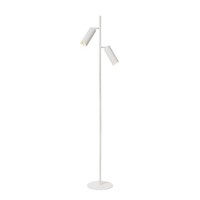 Stehlampe Flexibel Weiß BüRo Schlafzimmer GU10 H:140 Cm Stehleuchte Wohnzimmer