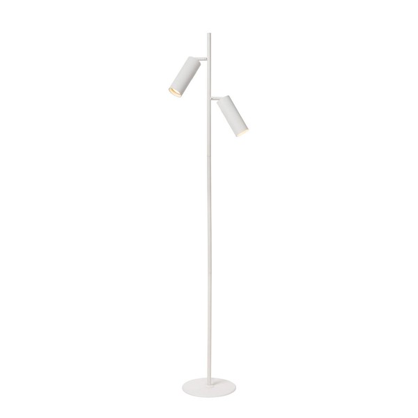 Stehlampe Flexibel Weiß BüRo Schlafzimmer GU10 H:140 Cm Stehleuchte Wohnzimmer-image