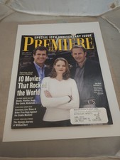 Premiere Magazine(Oct 1997) William Hurt/Jeff Bridges/M Gibson, Jodie Foster 