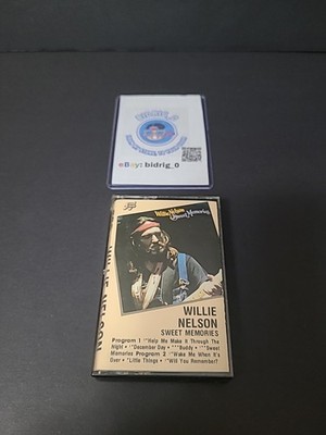 Willie Nelson Sweet Memories Cassette Tape