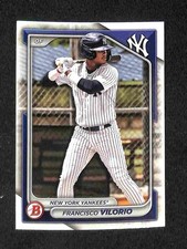 2024 Bowman Draft - Francisco Vilorio #BD-107 Yankees