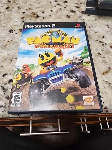 Pac-Man World Rally PlayStation 2 Complete in Box with Manual READ