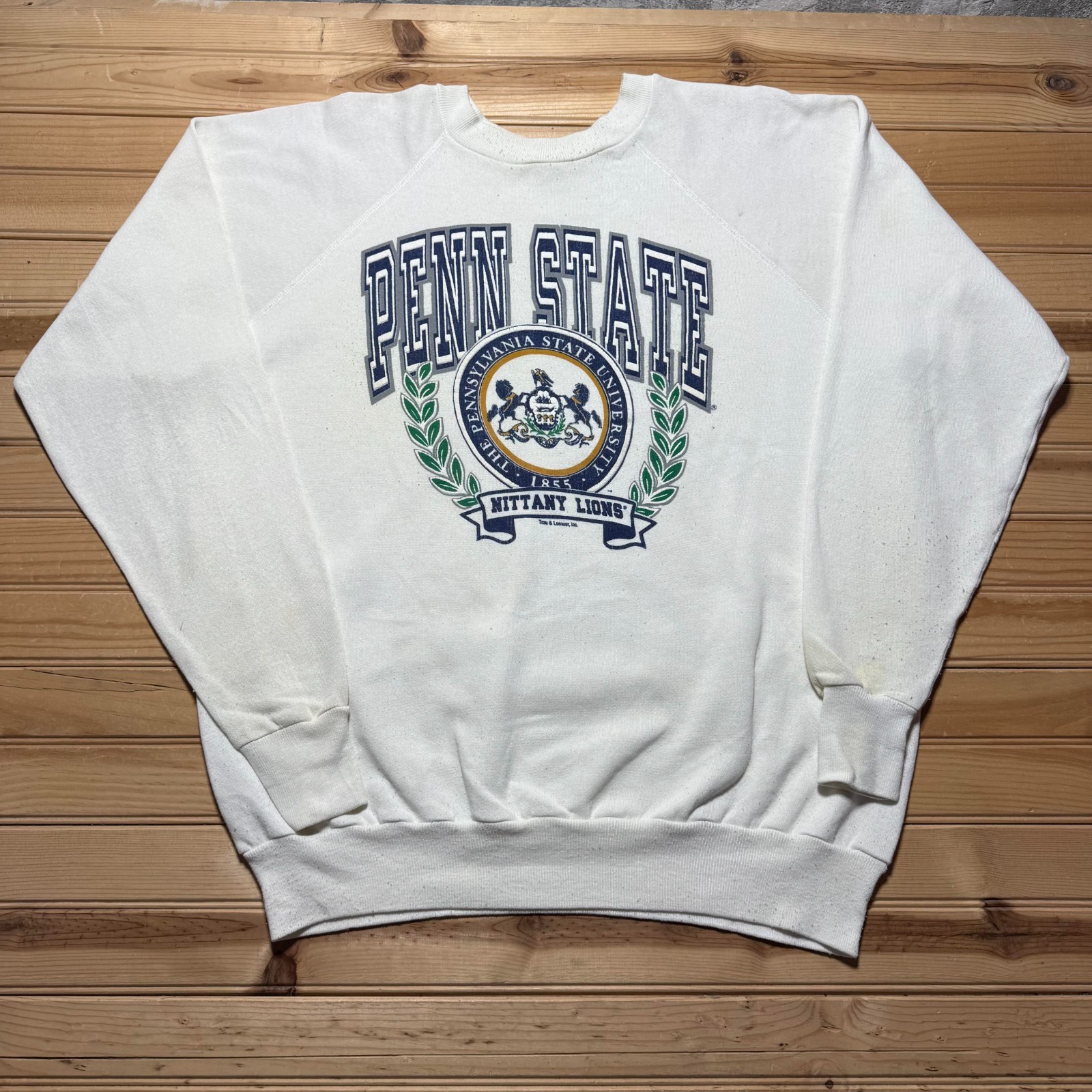 Vintage 90s Penn State Nittany Lions NCAA Fleece Crewneck Pullover Sweatshirt XL