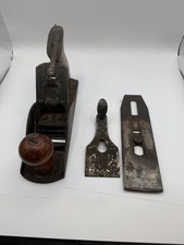 Vintage Wood Hand Plane Smooth Bottom 9'' Inches Long Made in USA unknown brand