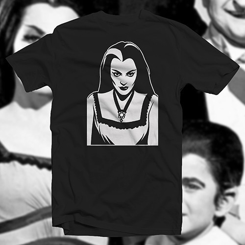 Lilly Munster #3 T-SHIRT Vampira Morticia Adams Women Television Horror Comedy - Picture 16 of 16