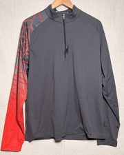 Spyder Ski Snow Gate T-neck Long Sleeve Pullover Mid Layer Top Blckred Sz L Spyder Ski Snow Gate T-neck Long Sleeve Pullover Mid Layer Top Blckred Sz L