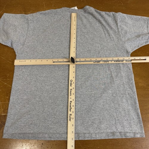 VINTAGE Clevland Browns Shirt Mens Medium Gray Short Sleeve Football Adidas - Picture 7 of 8