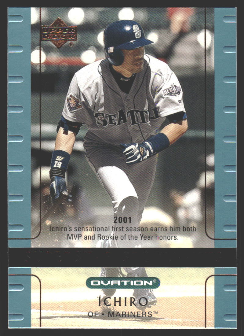 Ichiro #94 2002 Upper Deck Ovation Seattle Mariners