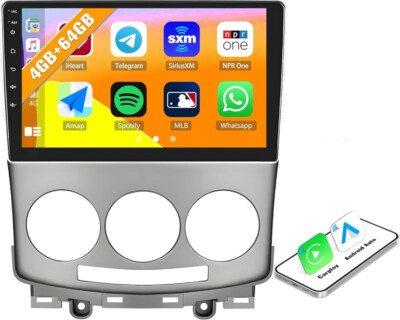 9'' Android 13 Autoradio Für Mazda 5 CR19 2005-2010 GPS Navi Carplay WIFI 4+64GB