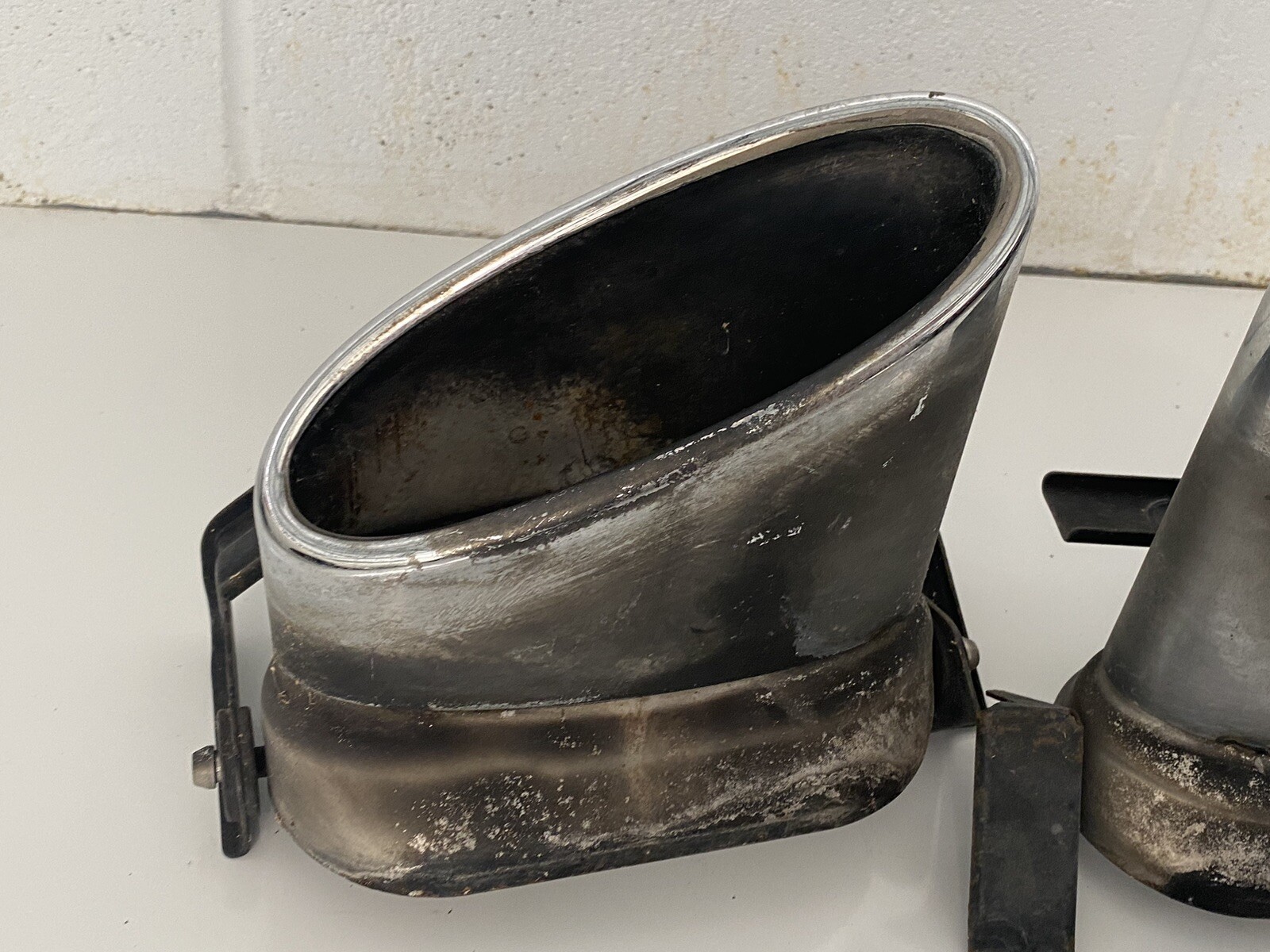 2006 And Up Bentley Continental Flying Spur Exhaust Tips Oem