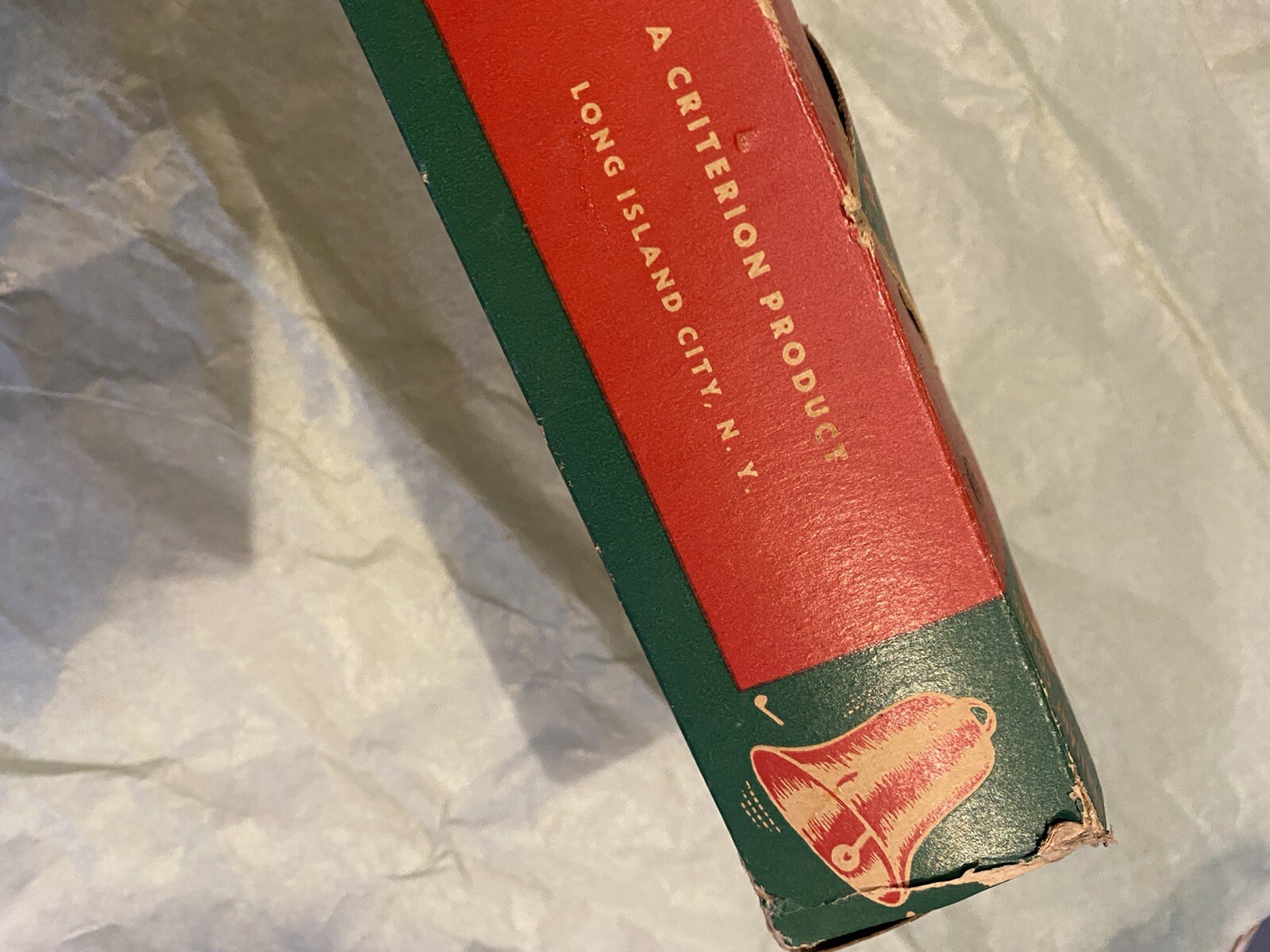 VTG MCM Melodee 7 Metal Christmas Bells Criterion USA Original Box! eBay