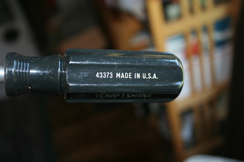 Vintage Craftsman Magnetic Nut Driver Spinner Handle #43373 See Pix!! - Bild 3 von 3