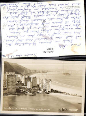 188807,Brasilien Brasil Sao Vicente Trecho da Bor Vista Strand Ortsansicht