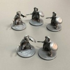 5 Soldiers Figures For Dungeons  Dragon D D Toys Marvelous Miniatures K