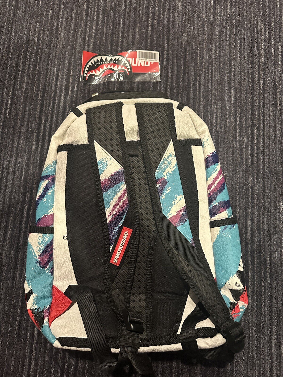 Sprayground Java Shark Jazz Cup Backpack Very Rar… - image 2