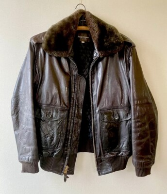 90's「PAUL STUART」Brown Leather Blouson 90's「PAUL STUART」Brown Leather Blouson VTG Paul Stuart Brown