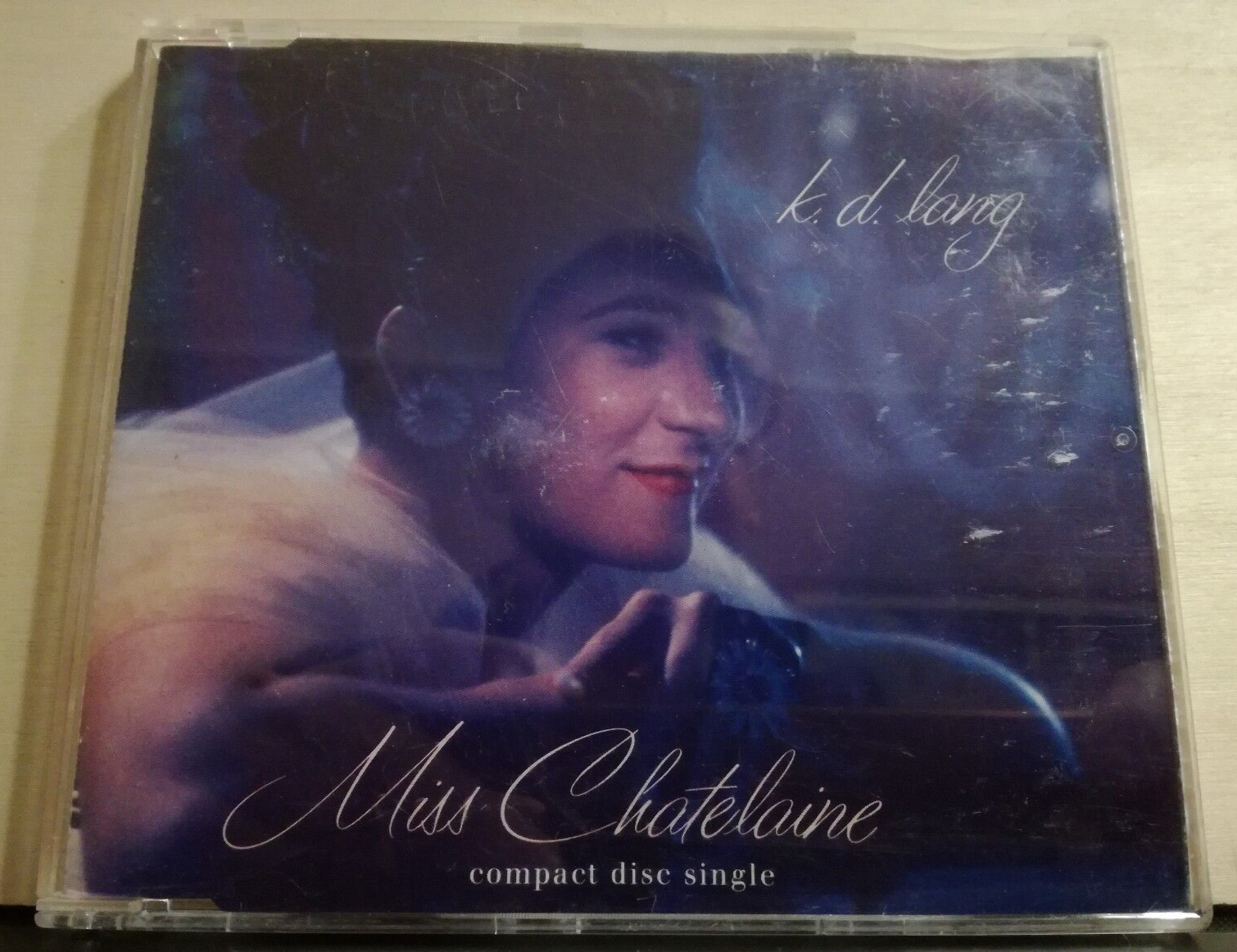K.D.LANG - MISS CHATELAINE - WASH ME CLEAN - THE MIND OF LOVE - CD singolo slim