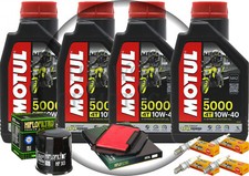 KIT TAGLIANDO HONDA CBR 600 1996 OLIO MOTUL FILTRO OLIO ARIA  CANDELE