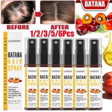 1 6PACK Organic Batana Oil Serum Spray Hair Growth Oil Anti Hair Loss Treatment