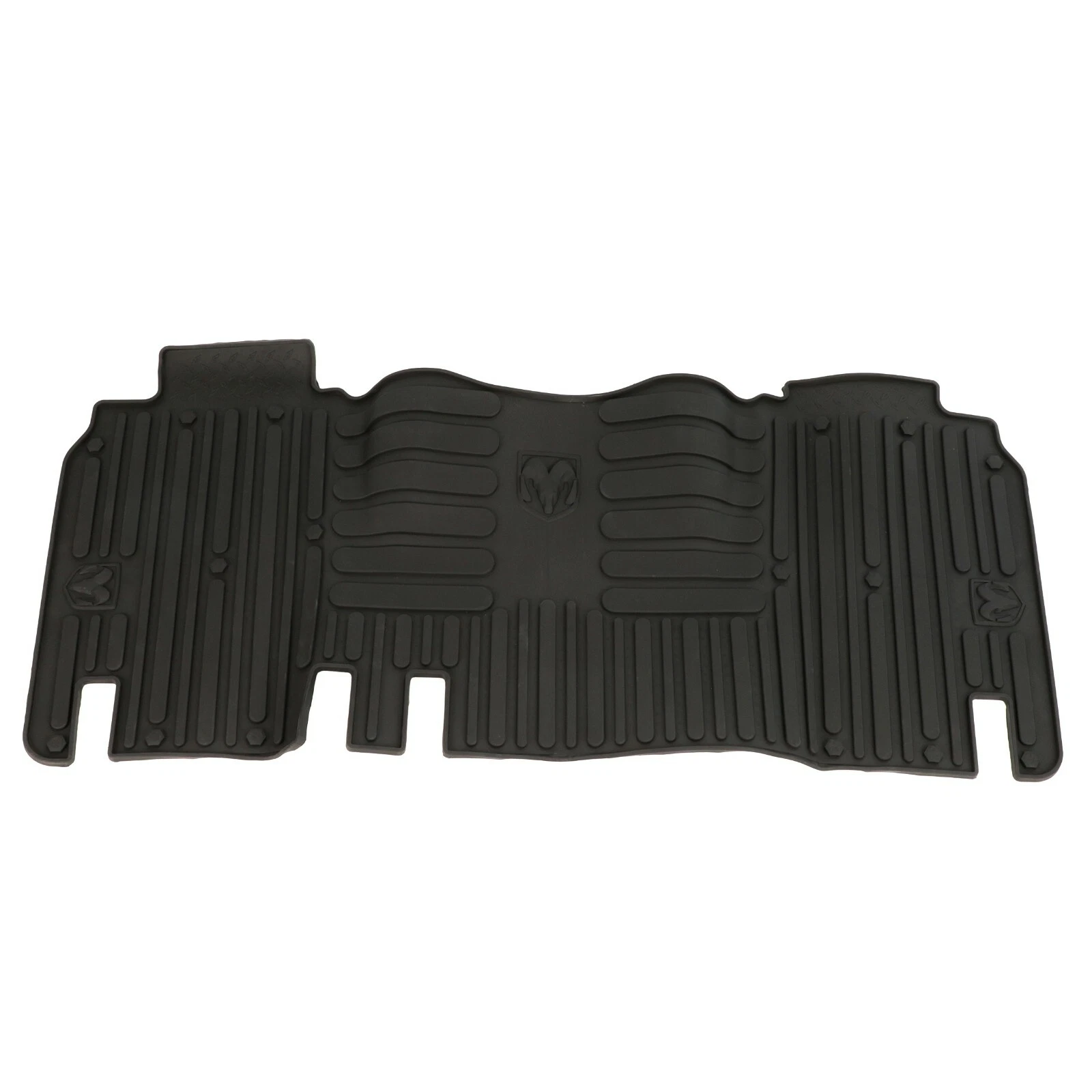 Alfombrilla de goma trasera para Dodge Ram 1500 2500 3500 Mega Cab 2013-2018 (N/P MOPAR)