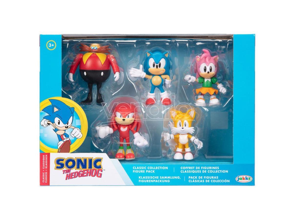 Sonic The Hedgehod pack 5 figures 6cm Jakks Pacific