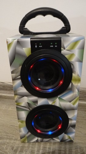Kids toy Christmas Lexibook Grey LED Lights Portable Karaoke Speaker with Blueto - Picture 14 of 23