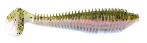 Señuelo de pesca para lubina de plástico suave estilo Keitech con cebo de baño cola de remo estilo Keitech 20 3,8 - Imagen 29 de 33