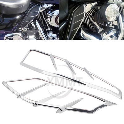 2X Mid-Frame Air Deflector Trims For Harley Electra Glide Ultra Limited FLHTK