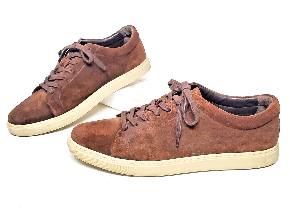 ALLEN EDMONDS Canal Court Coffee Roughout Leather Derby Sneakers