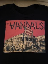 The Vandals Anarchy Burger Shirt- Size Large