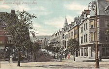 Colwyn Bay, WALES - Station Road - 1905 - horse & buggy, long dresses
