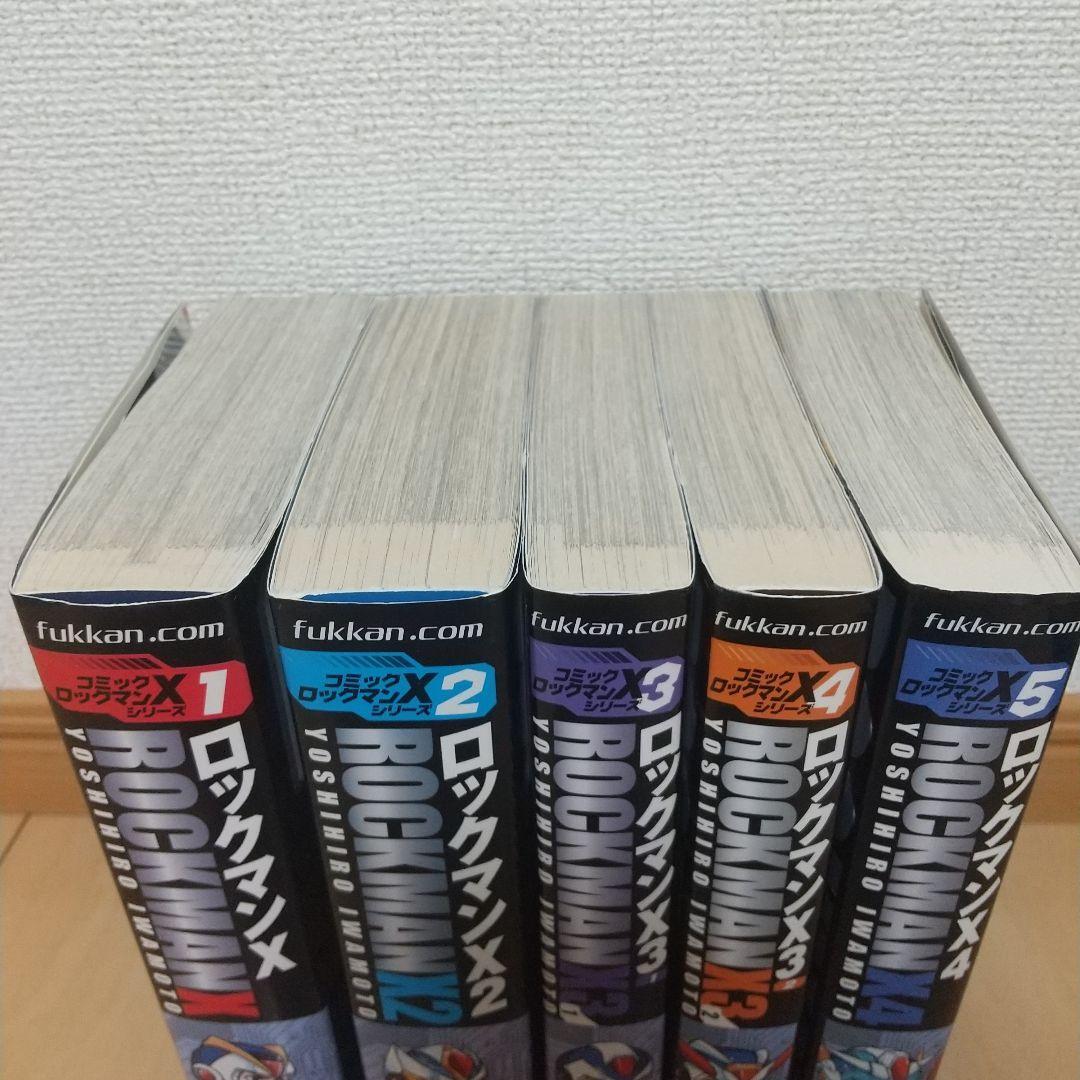 Rockman Mega Man X Series Vol.X-X4 Complete Set Manga Comics