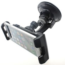 Dash Car Mount Windshield Holder Strong Grip Cradle Swivel Dock for Cell Phones