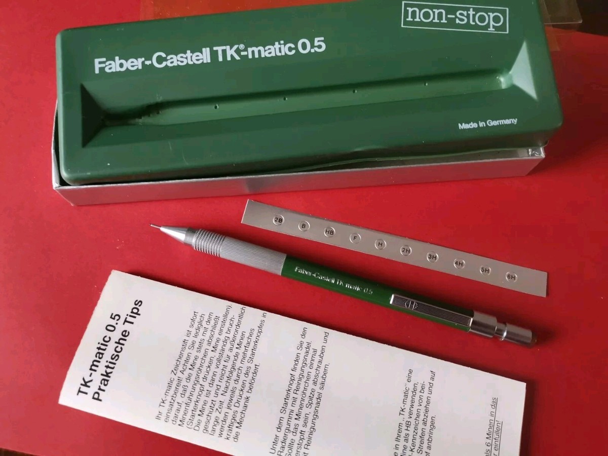 Vintage NEW Faber Castell TK-matic 0.5 Mechanical Drafting Tool