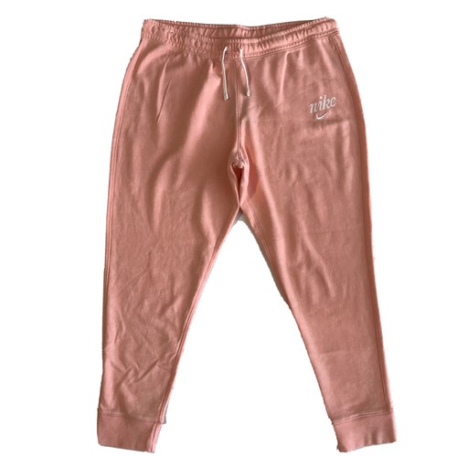 Nike Women’s Training Cotton Pants Coral Sz 1XL CI0139-697 Light Tie-Dye N160310