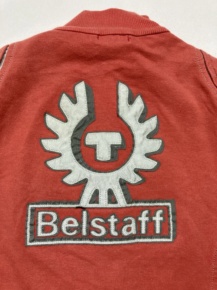 Chaqueta deportiva Belstaff para mujer talla 42 roja manga larga Y2K Foto 2 de 4
