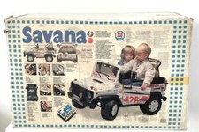 1988# PEG PEREGO ELECTRIC CAR JEEP SAVANA AUTO GAUCHO NUOVA IN BOX RARISSIMA #
